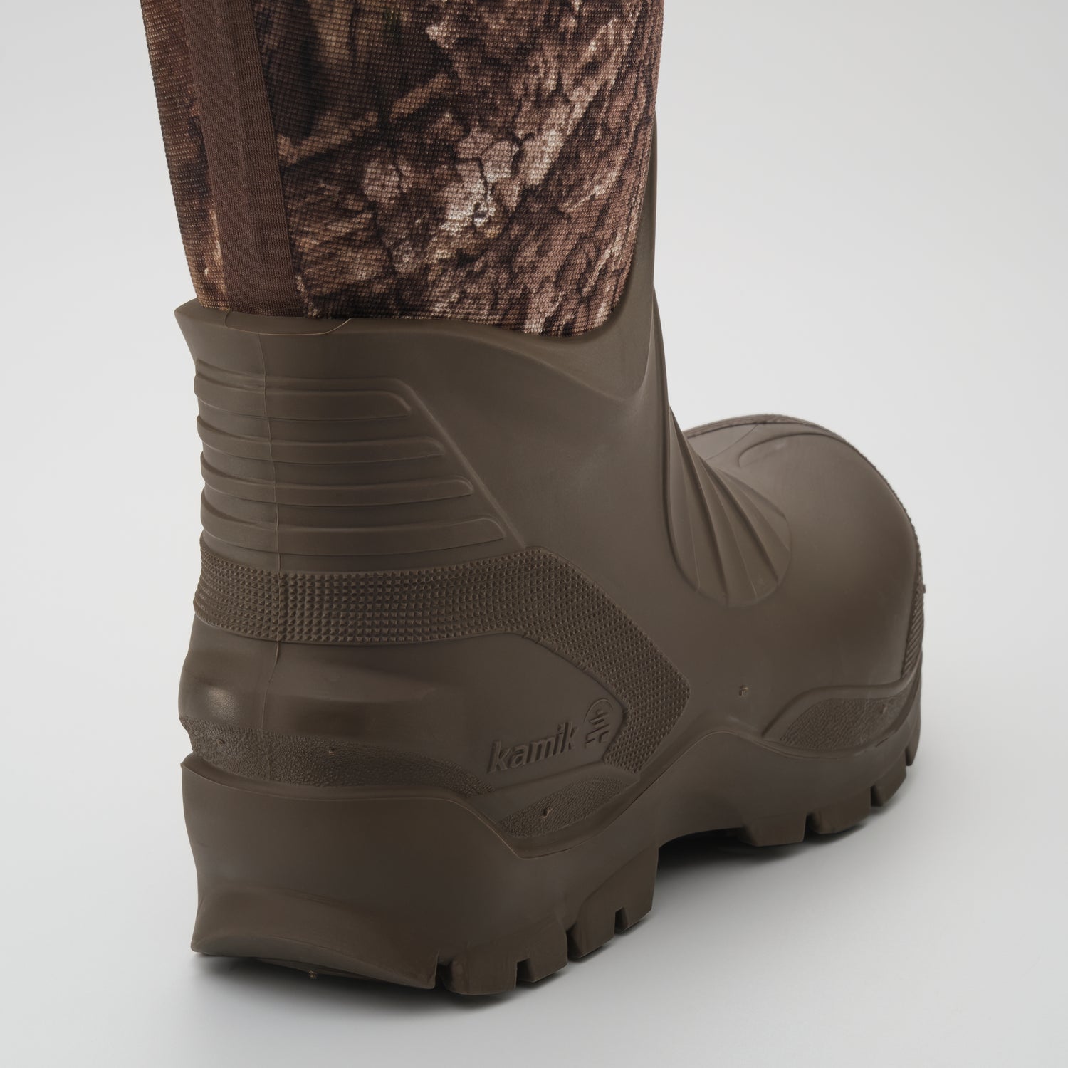 Real Tree APX : Field Day Camo Men's Work Boots - Zoom-in Back View