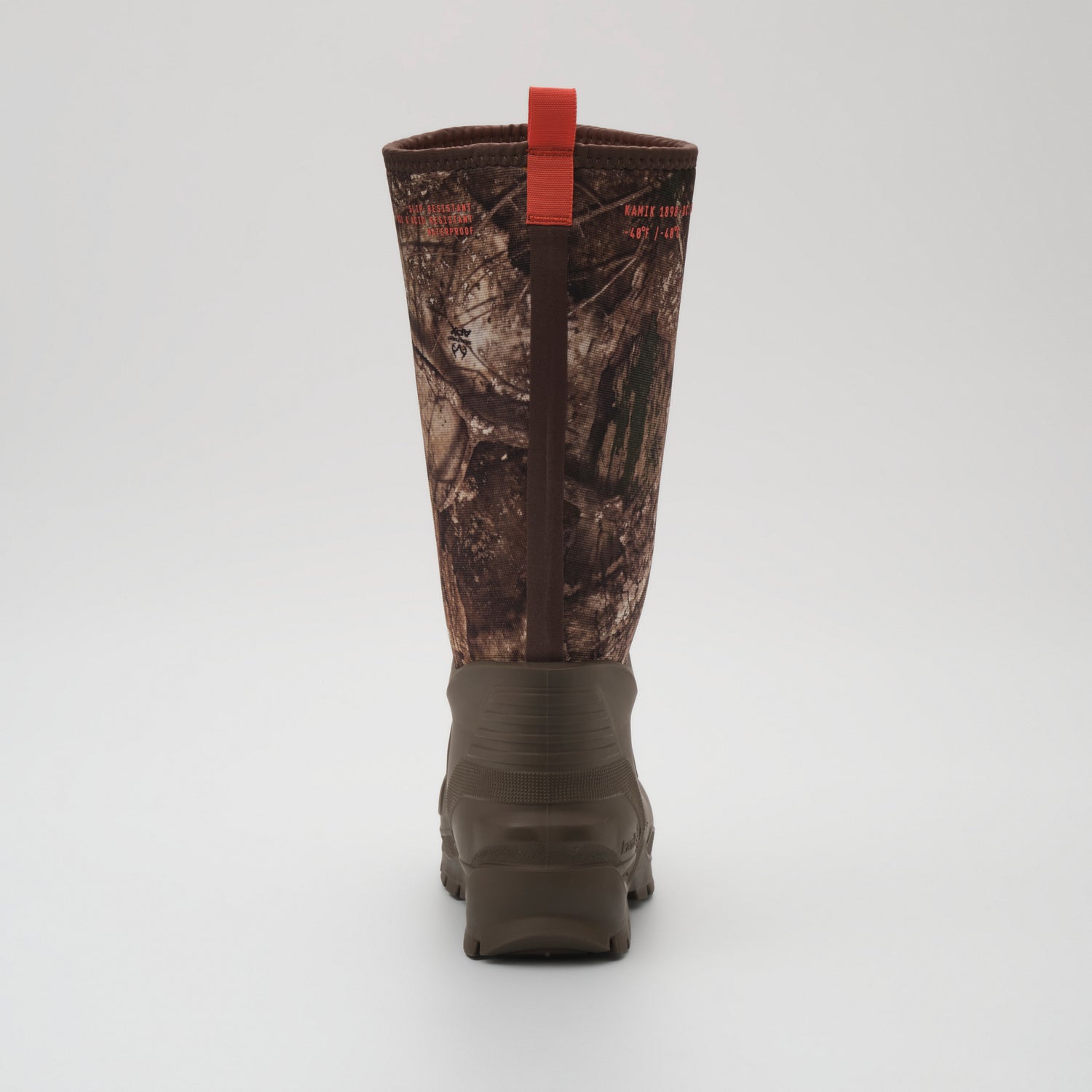Real Tree APX : Field Day Camo Men's Work Boots - Back View