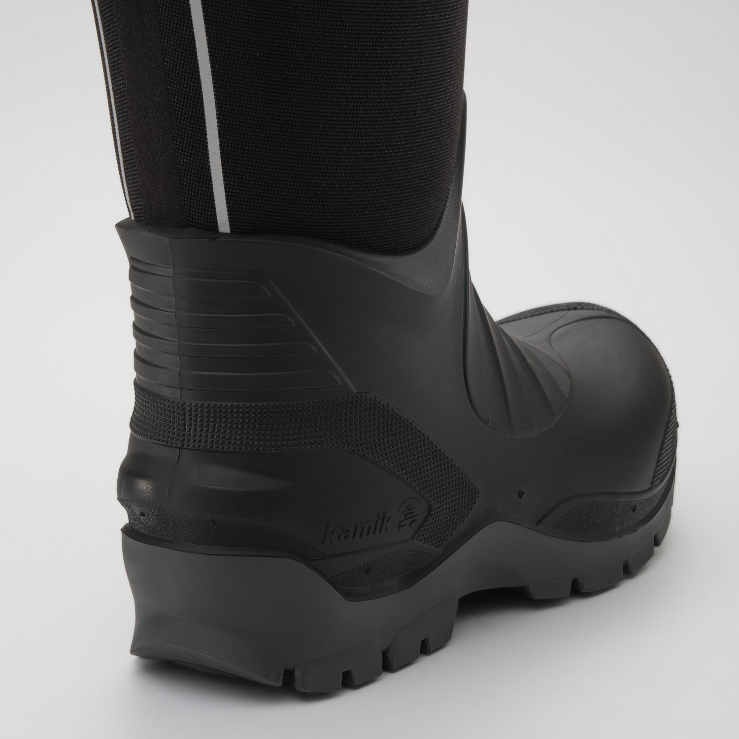 Black,Noir : Field Day Men's Work Boots - Zoom-in Outsole View