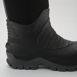 Black,Noir : Field Day Men's Work Boots - Zoom-in Side View