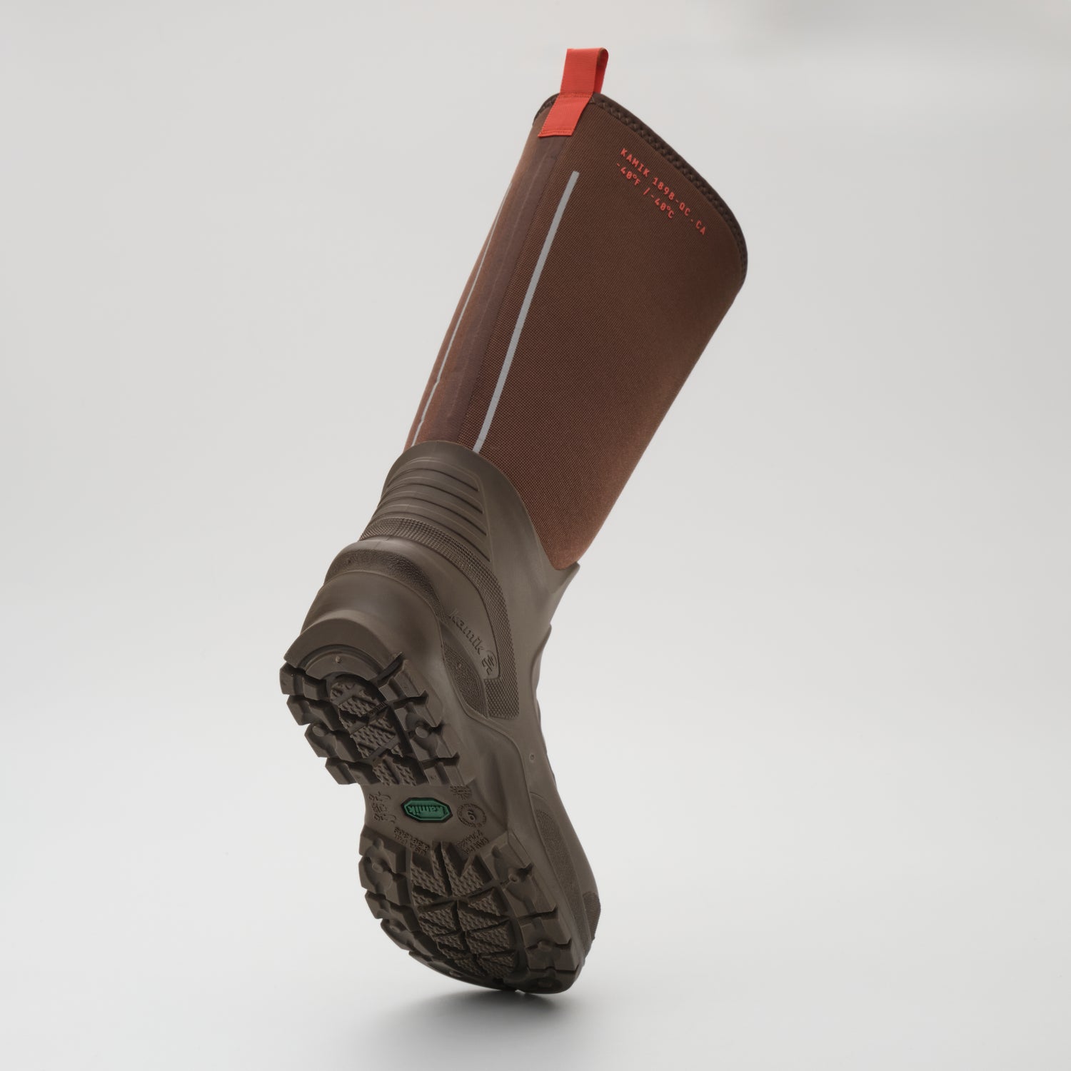 Brown,Brun : Field Day Men's Work Boots - Outsole View