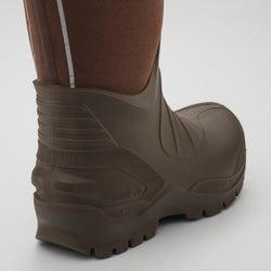 Brown,Brun : Field Day Men's Work Boots - Zoom-in Back View