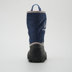 Navy-Red,Marine-Rouge : Freezie Kids Winter Boots - Back View