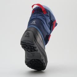 Light Navy,Marine pâle : Hibou Toddlers Winter Boots - Outsole View