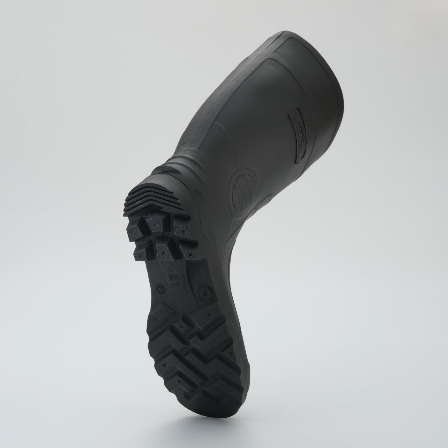 Black,Noir : Irongrid Men's Work Boots - Outsole View