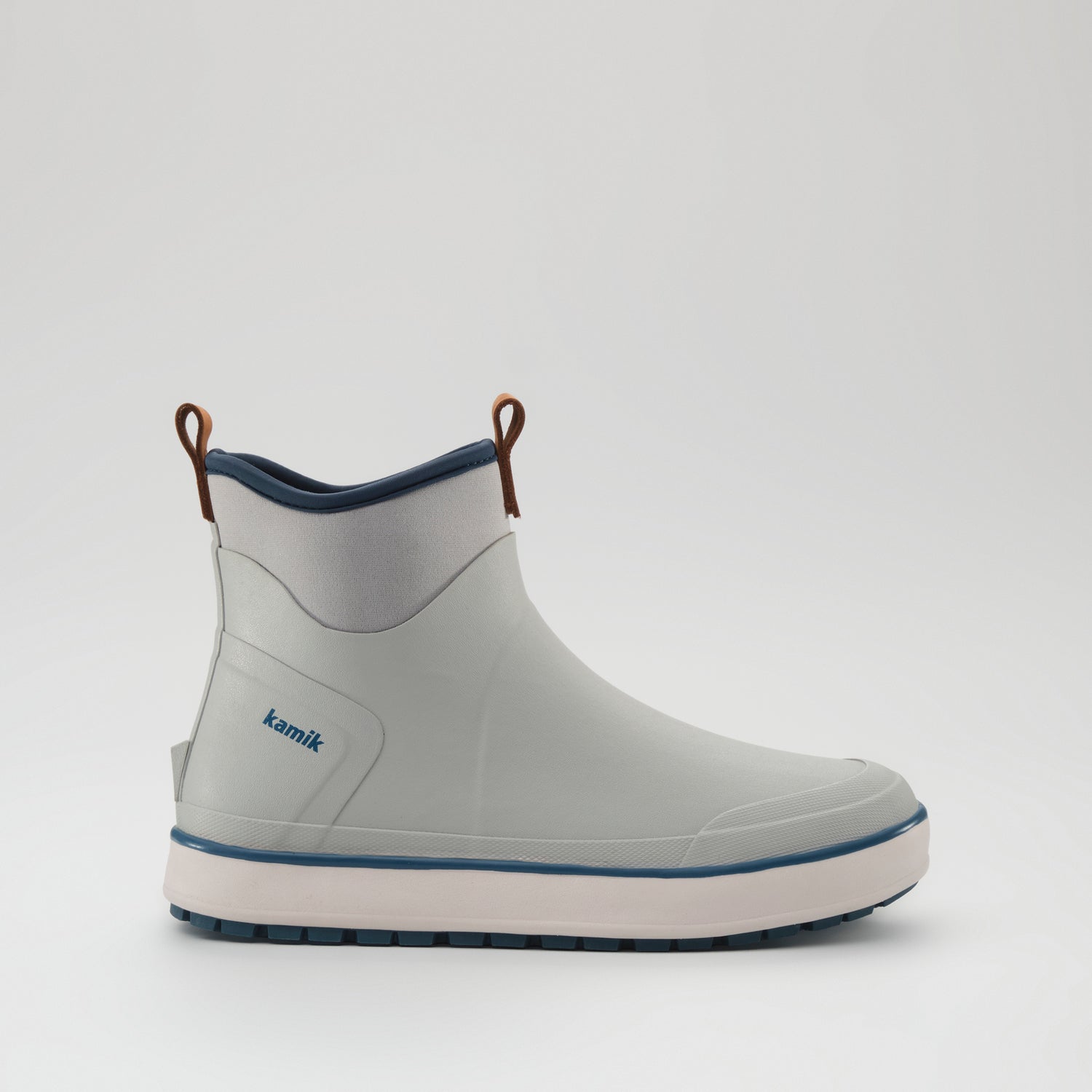 Light Gray,Gris pâle : Lowtide Men's Rain Boots - Side View