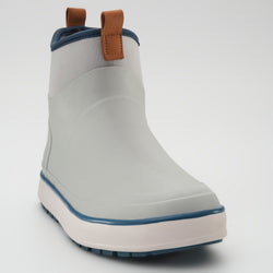 Light Gray,Gris pâle : Lowtide Men's Rain Boots - Three-Quarter Front View