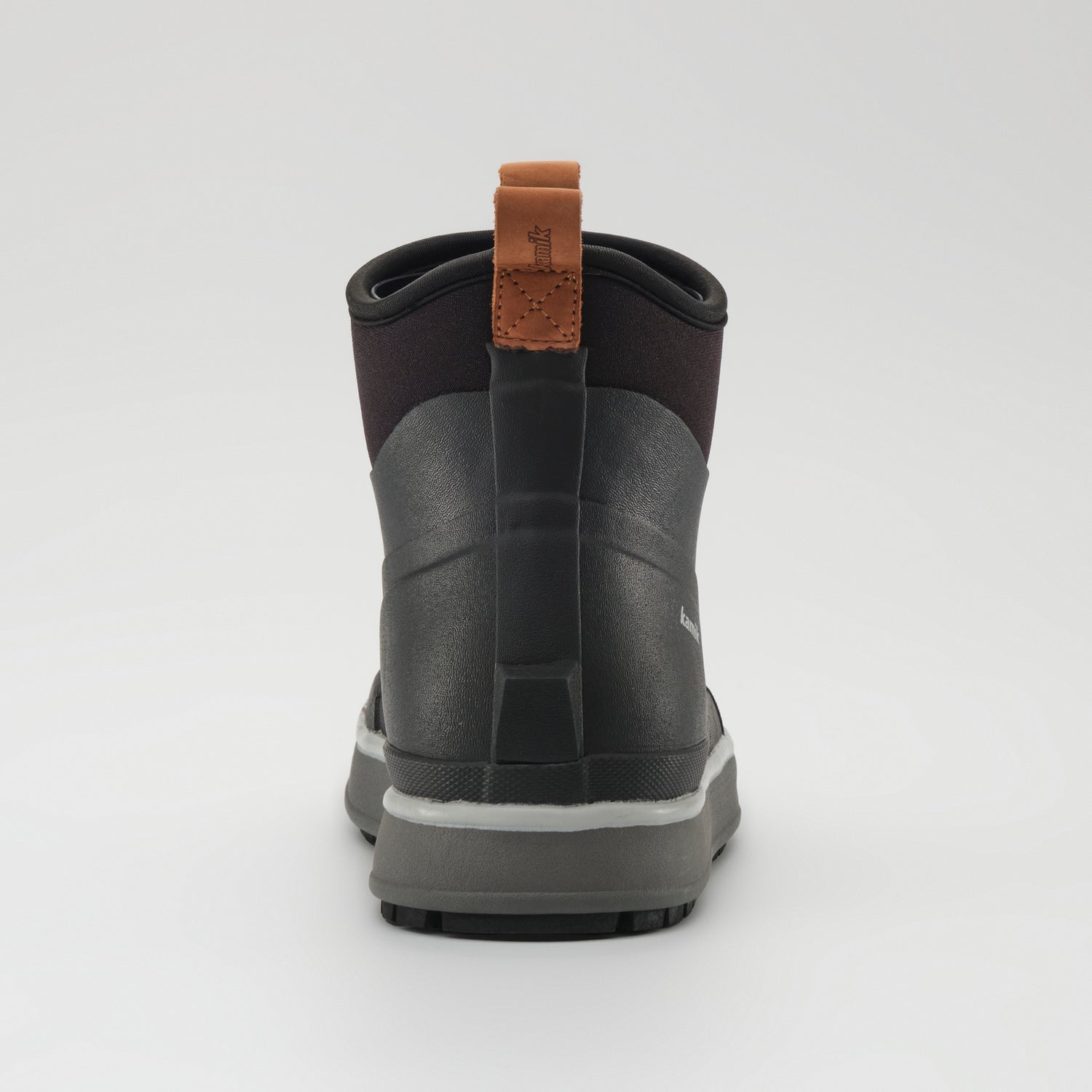 Black,Noir : Lowtide Women's Rain Boots - Back View