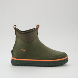 Dark Olive,Olive foncé : Lowtide Women's Rain Boots - Side View