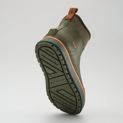 Dark Olive,Olive foncé : Lowtide Women's Rain Boots - Outsole View
