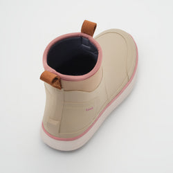 Fossil,Fossile : Lowtide Women's Rain Boots - Three-Quarter Back View