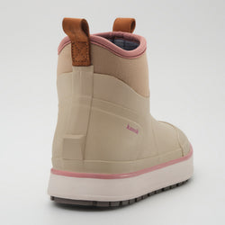 Fossil,Fossile : Lowtide Women's Rain Boots - Three-Quarter Back View