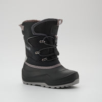 Black,Noir : Luke EZ Kids Winter Boots - Main View