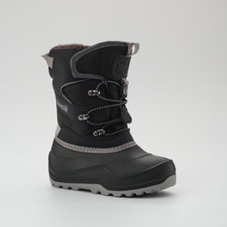 Black,Noir : Luke EZ Kids Winter Boots - Main View