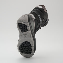 Black,Noir : Luke EZ Kids Winter Boots - Outsole View