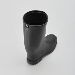 Black,Noir : Michael Men's Rain Boots - Top View