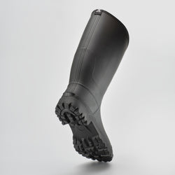 Black,Noir : Michael Men's Rain Boots - Outsole View