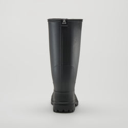 Black,Noir : Michael Men's Rain Boots - Back View