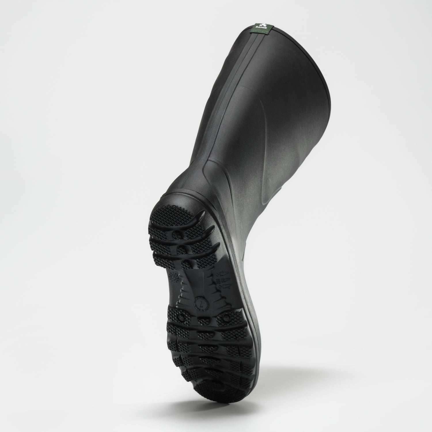 Black,Noir : Miranda Women's Rain Boots - Outsole View
