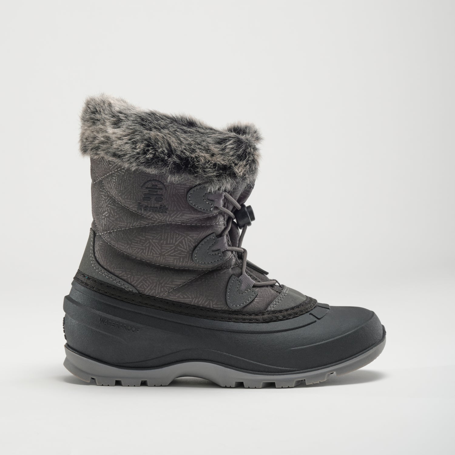 Charcoal,Charbon : Momentum Low 2 Women's Winter Boots - Side View