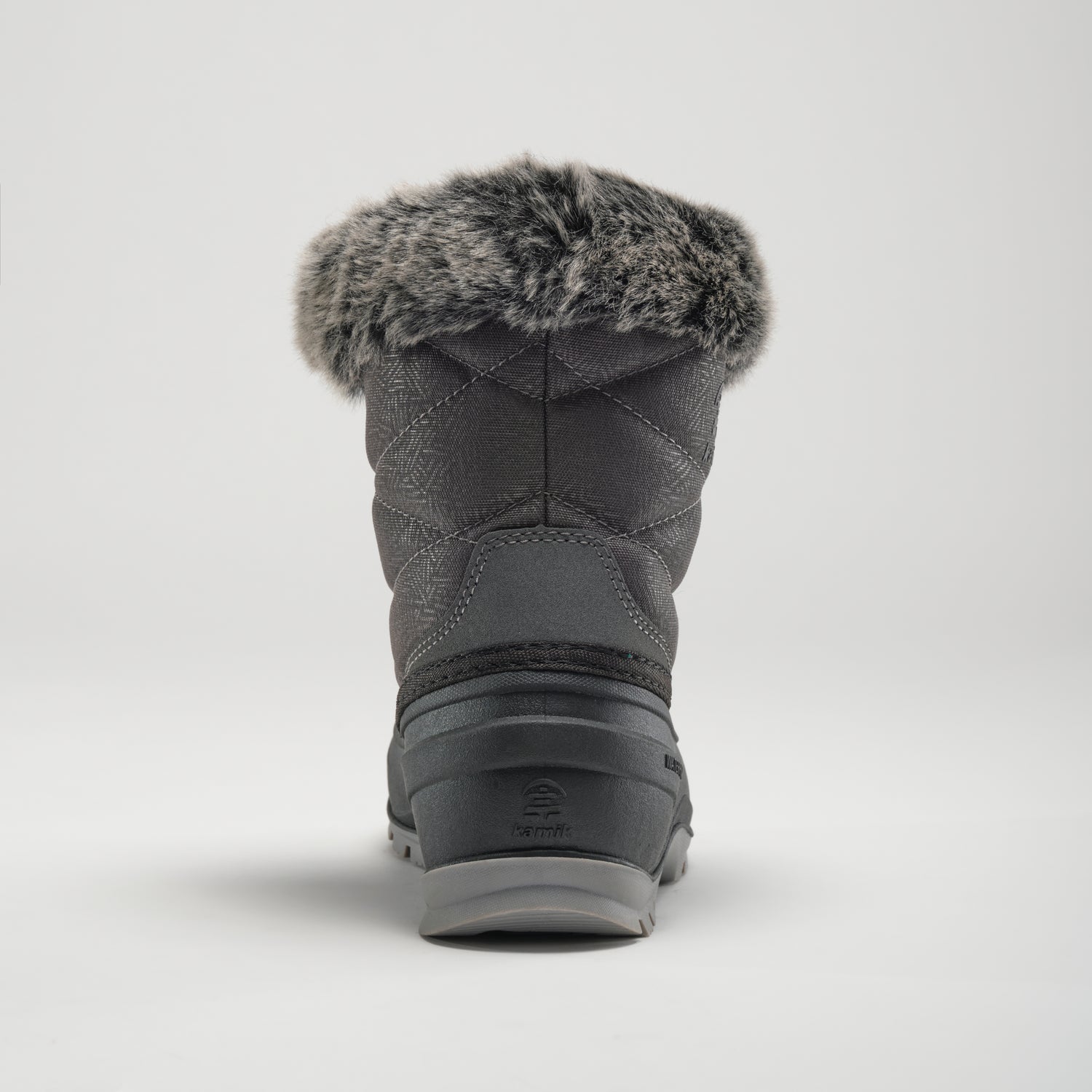 Charcoal,Charbon : Momentum Low 2 Women's Winter Boots - Back View
