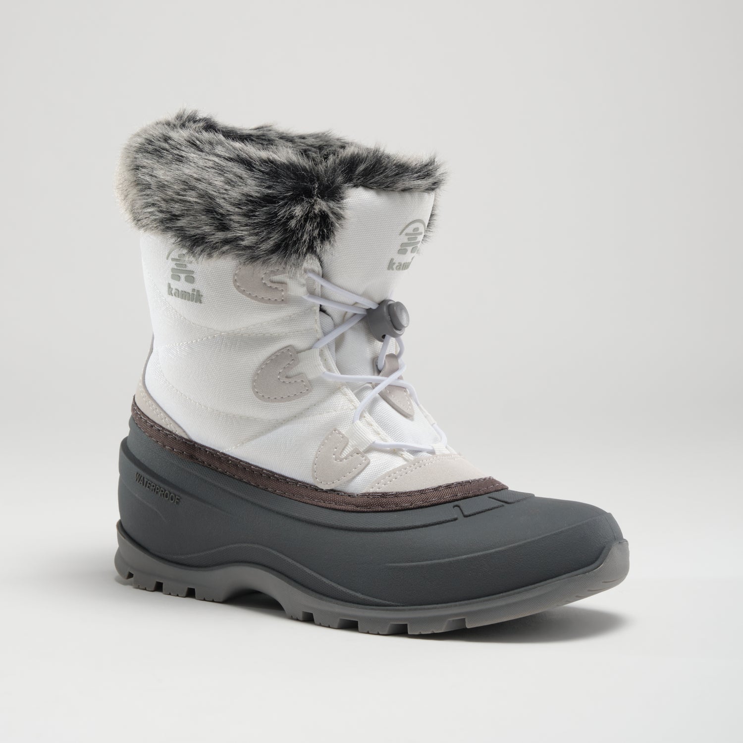 White,Blanc : Momentum Low 2 Women's Winter Boots - Main View