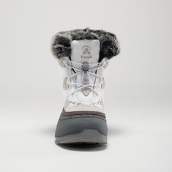 White,Blanc : Momentum Low 2 Women's Winter Boots - Front View
