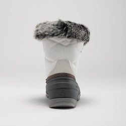 White,Blanc : Momentum Low 2 Women's Winter Boots - Back View