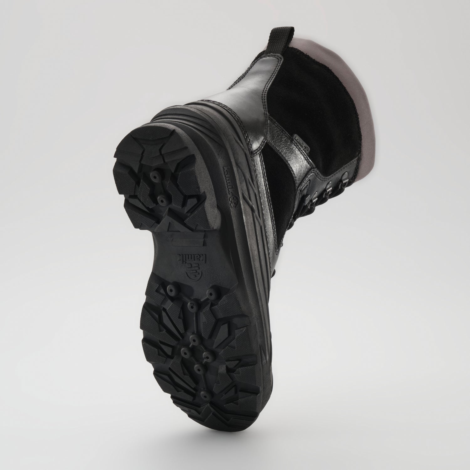 Black,Noir : Nation Plus Men's Winter Boots - Outsole View