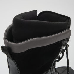 Black,Noir : Nation Plus Men's Winter Boots - Close-up Top View