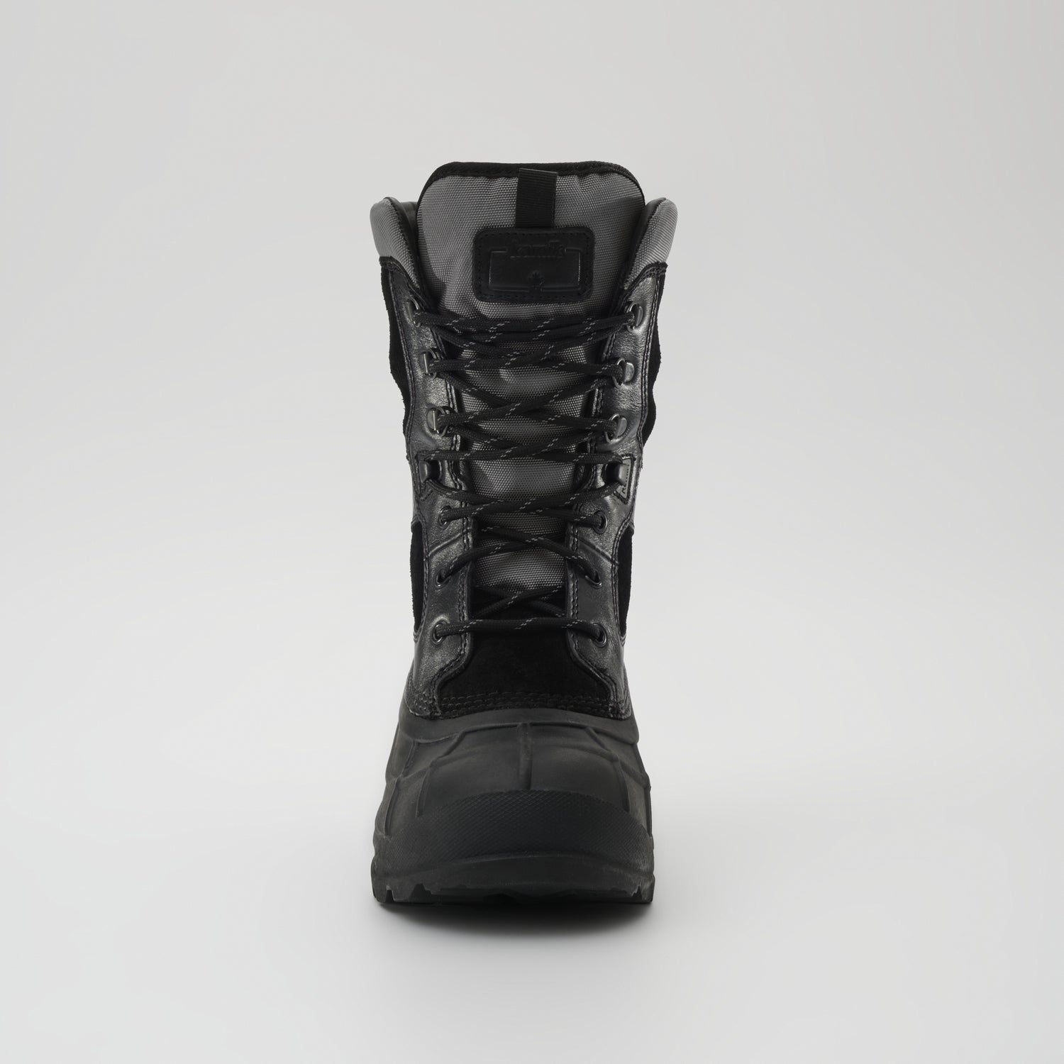 Black,Noir : Nation Plus Men's Winter Boots - Front View