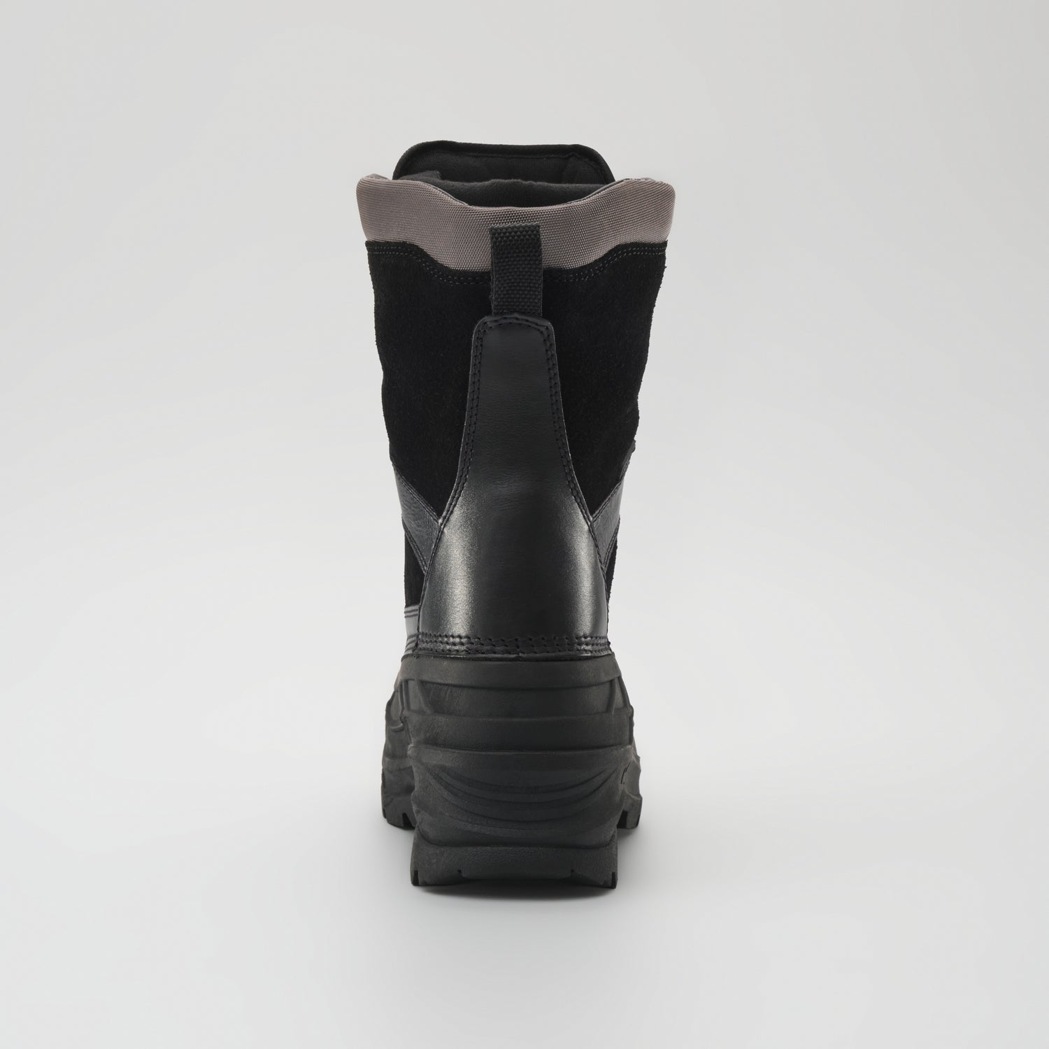 Black,Noir : Nation Plus Men's Winter Boots - Back View