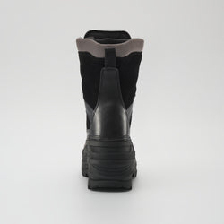 Black,Noir : Nation Plus Men's Winter Boots - Back View