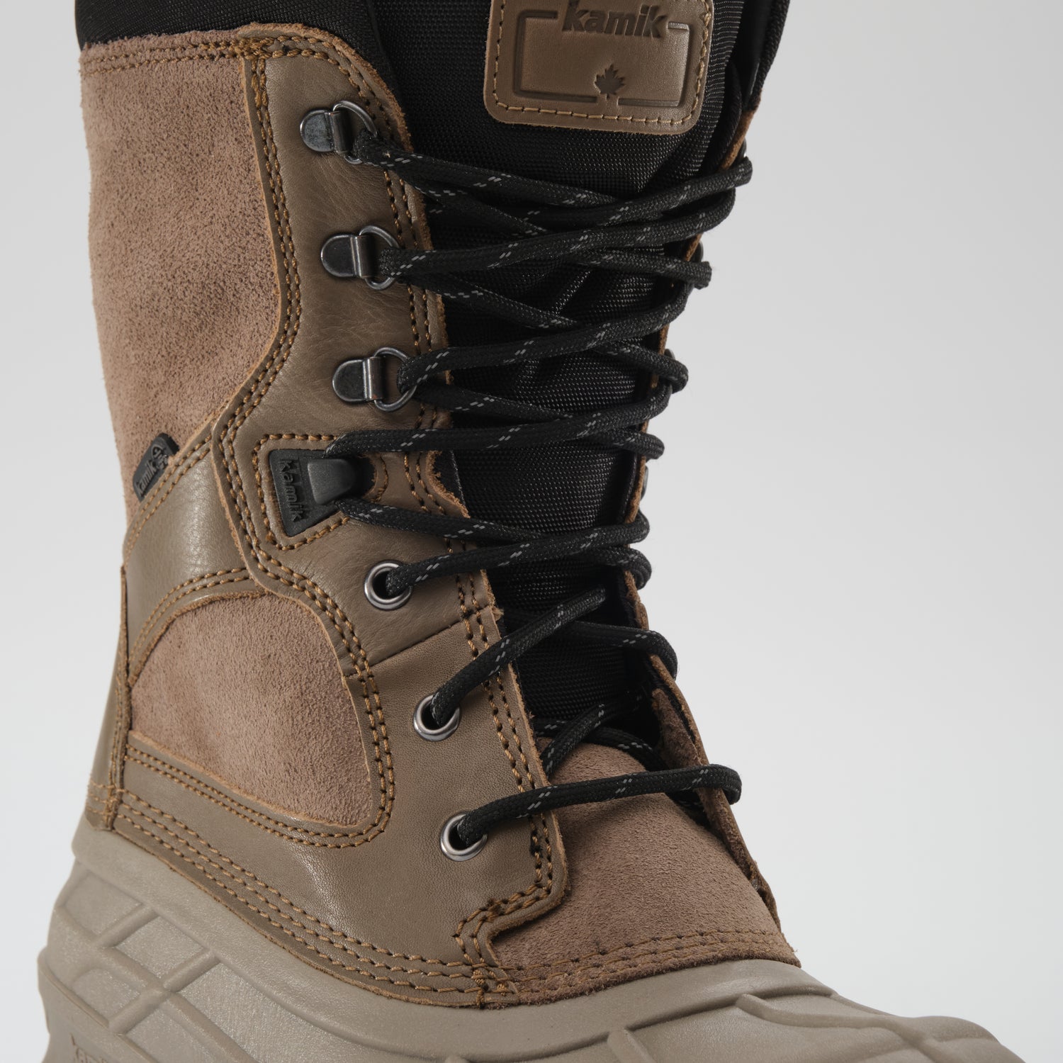 Fossil,Fossile : Nation Plus Men's Winter Boots - Laces View