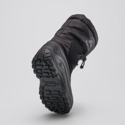 Black,Noir : Northpole Kids Winter Boots - Outsole View