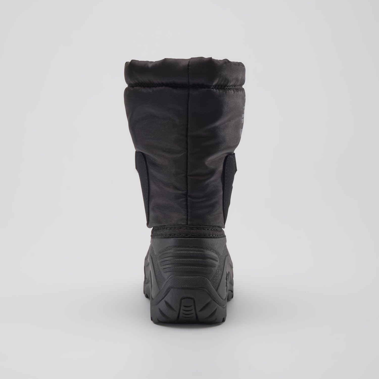 Black,Noir : Northpole Kids Winter Boots - Back View