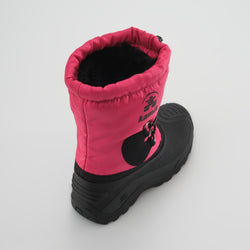 Magenta : Northpole Kids Winter Boots - Three-Quarter Top View