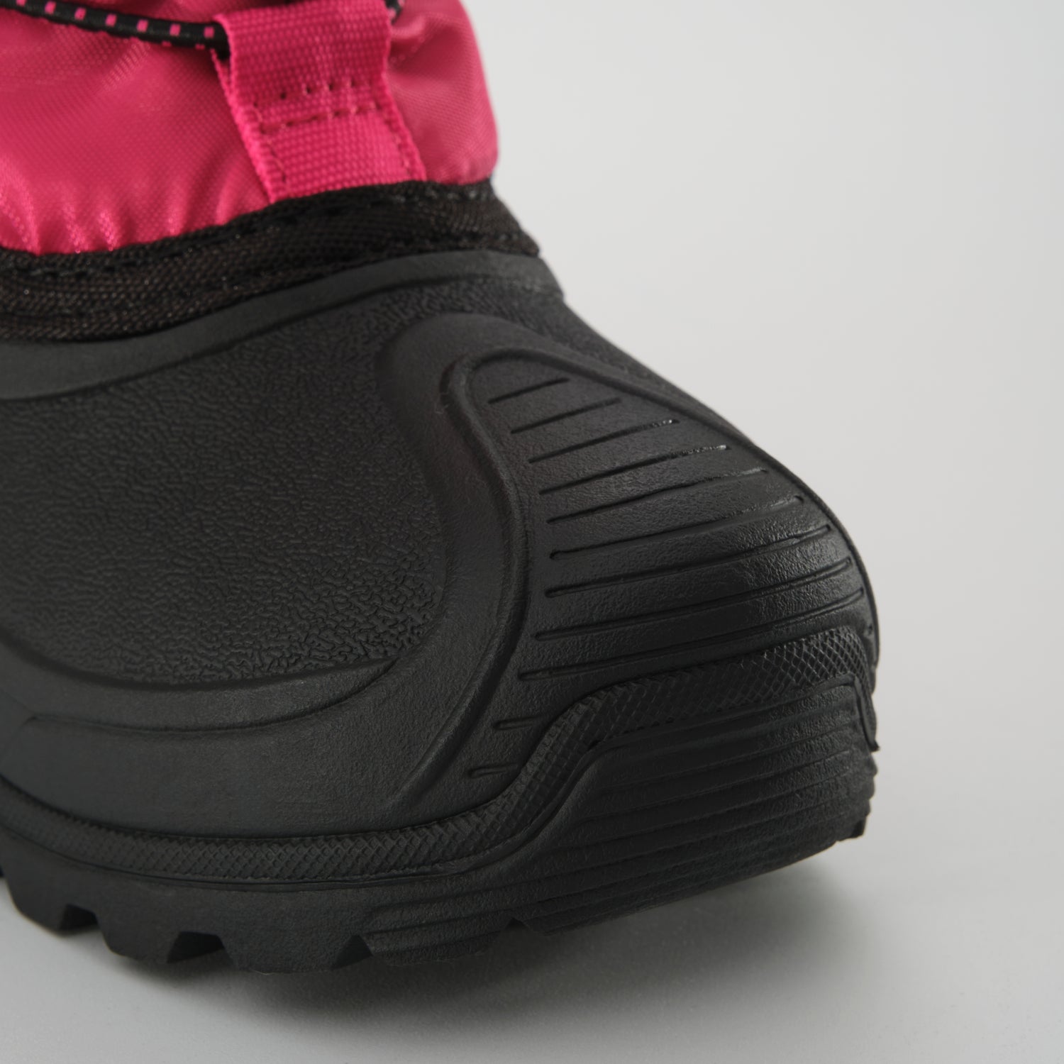 Magenta : Northpole Kids Winter Boots - Close-up Front View