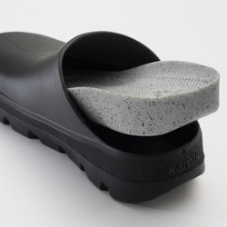 Black,Noir : Nova Waterproof Unisex Clogs - Insole View