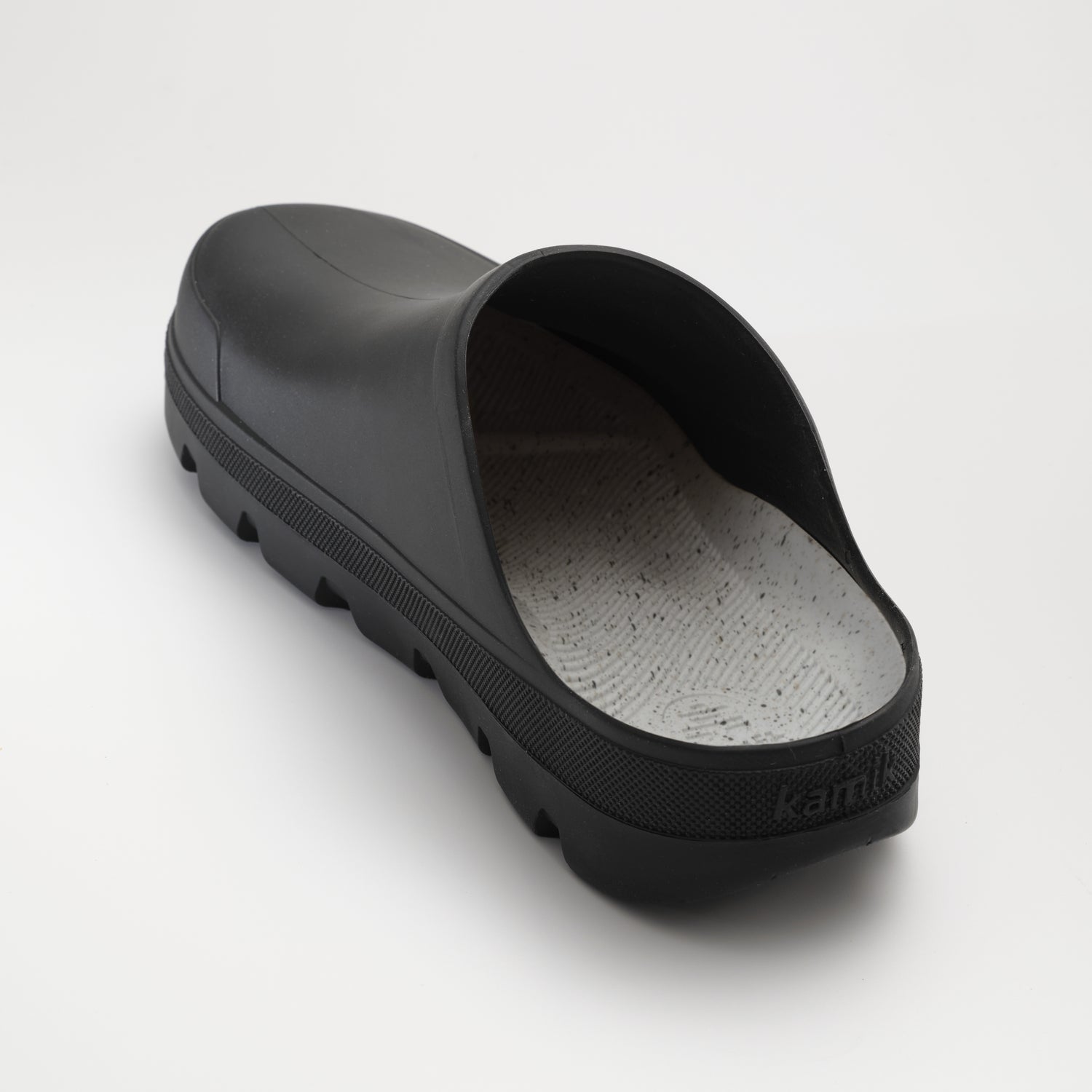 Black,Noir : Nova Waterproof Unisex Clogs - Back View