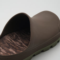 Brown,Brun : Nova Unisex Comfort Clogs - Inside View
