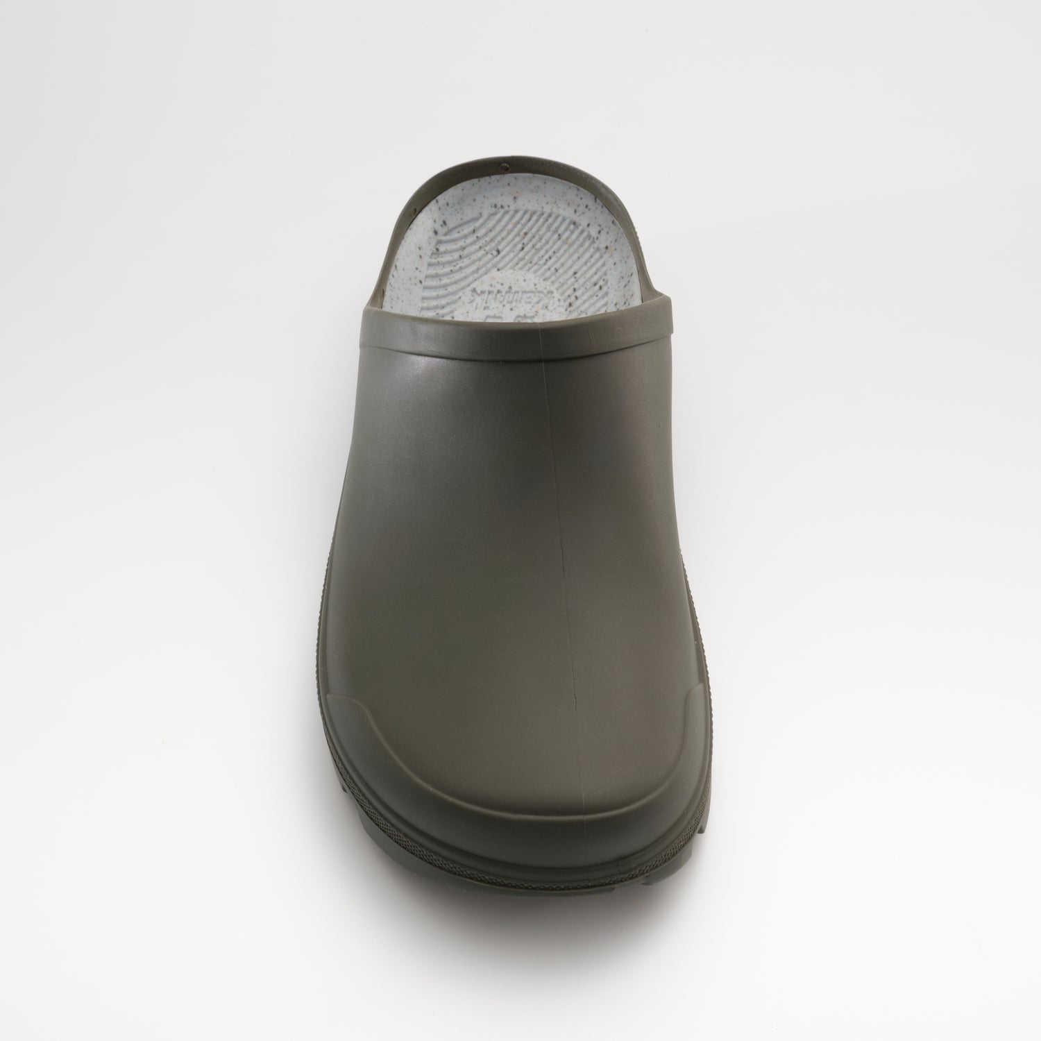 Dark Olive,Olive foncé : Nova Waterproof Unisex Clogs - Front View