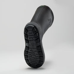 Black-Charcoal,Noir-Charbon : Riptide Kids' Rain Boots - Outsole View