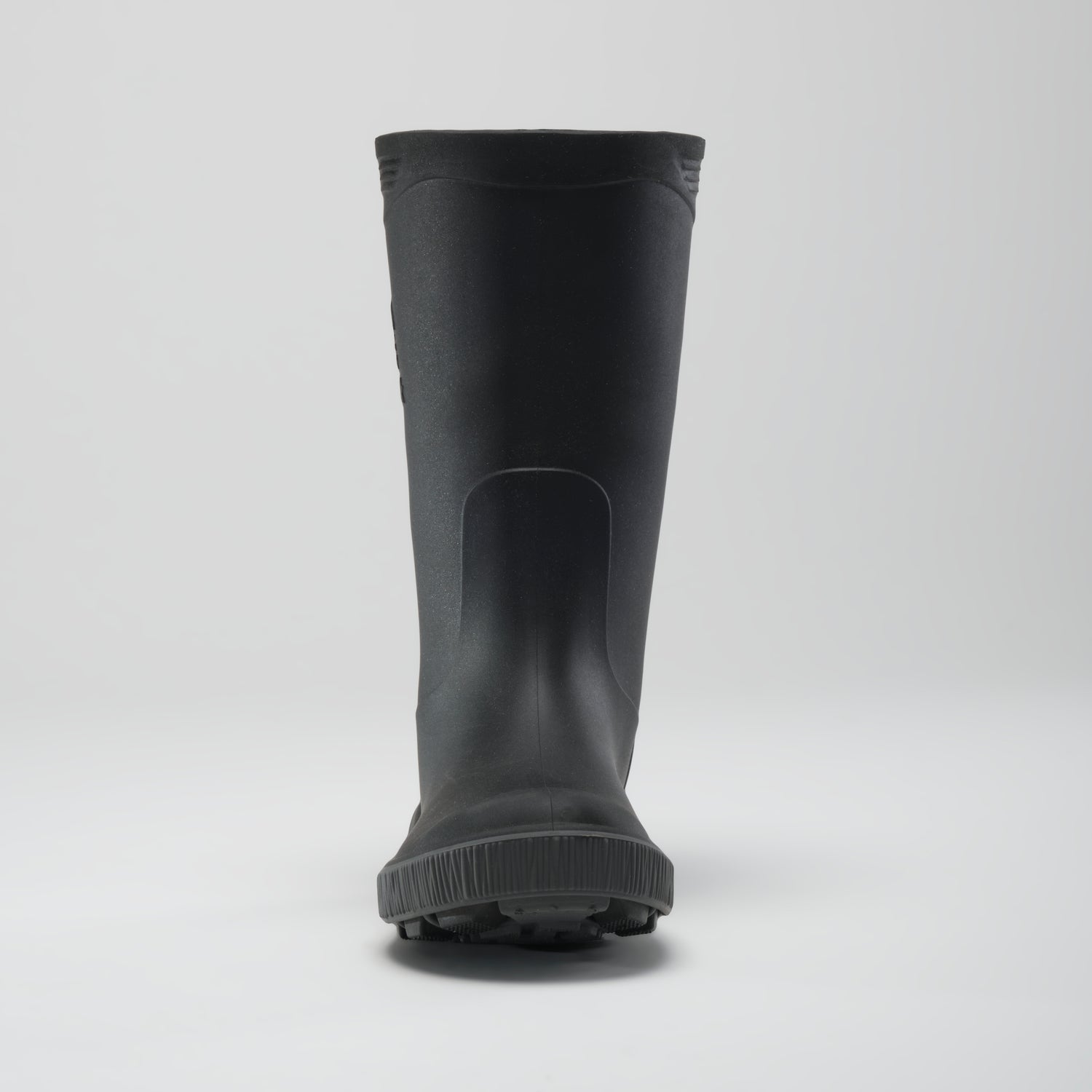 Black-Charcoal,Noir-Charbon : Riptide Kids' Rain Boots - Front View