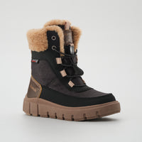 Black-Brown,Noir-Brun : Seeker F Kids Winter Boots - Main View