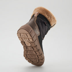 Black-Brown,Noir-Brun : Seeker F Kids Winter Boots - Outsole View