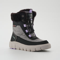 Charcoal,Charbon : Seeker F Kids Winter Boots - Main View