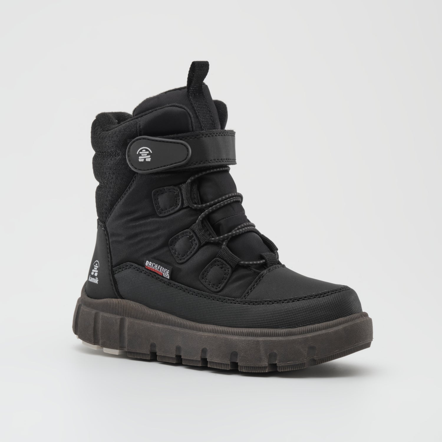 Black,Noir : Seeker Kids Winter Boots - Main View