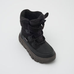 Black,Noir : Seeker Kids Winter Boots - Three-Quarter Top View