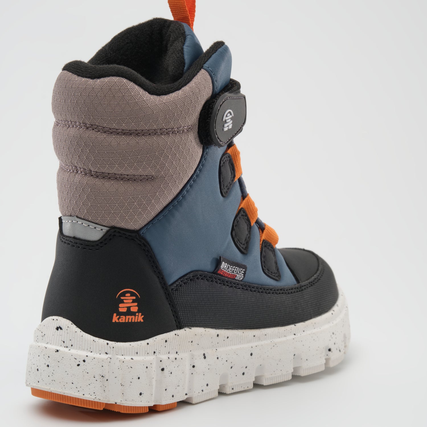 Stormy Weather,Orage : Seeker Kids Winter Boots - Close-up Back View